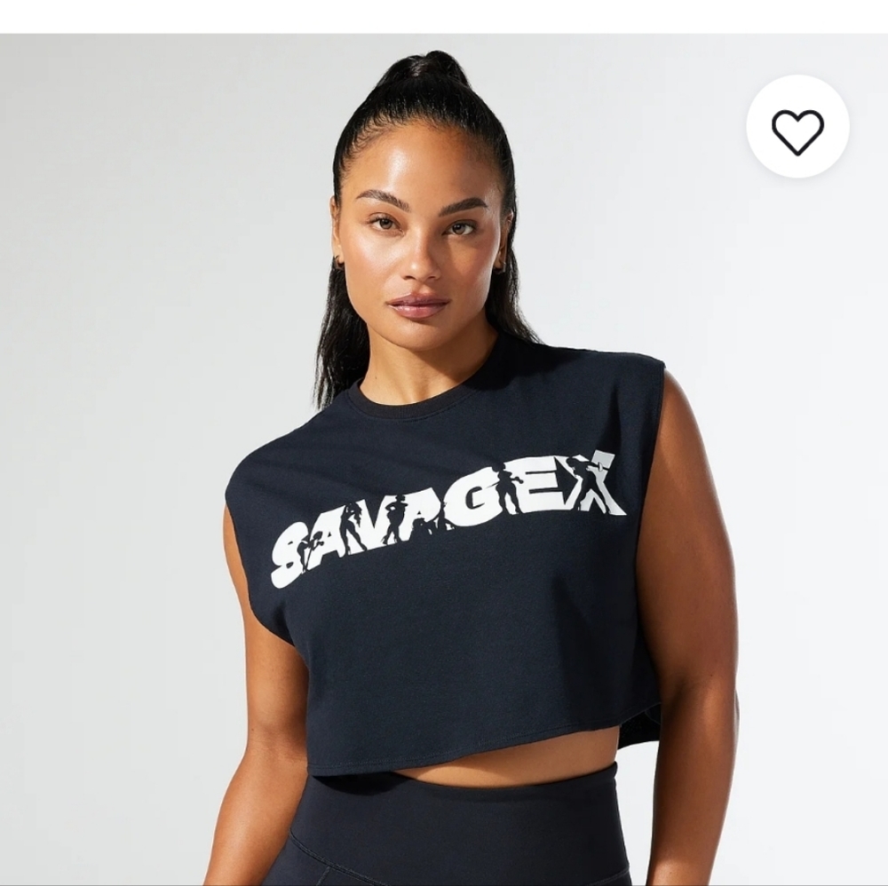 Savage X Fenty Crop Tee